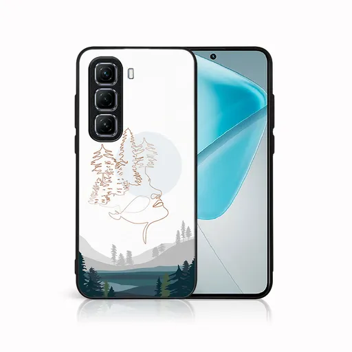 MY ART Ochranný kryt pre Infinix Hot 50 5G LAKE (192)