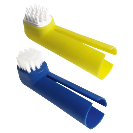 KARLIE Zubná kefka na prst pre psov 2 kusy