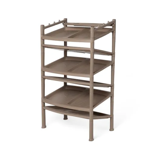 Botník 6 poschodí Brown 52 x 34 x 91 cm