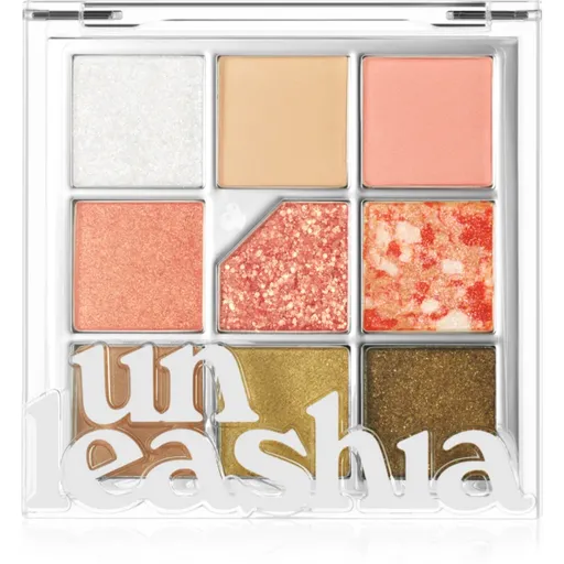 Unleashia Glitterpedia Eye Palette paletka očných tieňov odtieň No.6 All of Citrus 6.2 g