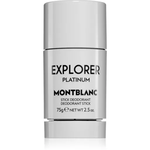 Montblanc Explorer Platinum deodorant v tyčinke pre mužov 75 g