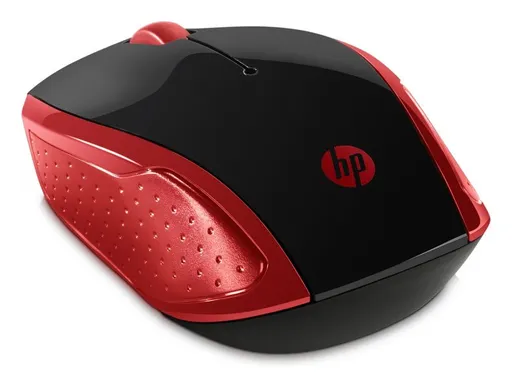 HP myš 200 bezdrôtová červená
