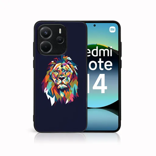 MY ART Ochranný kryt pre Xiaomi Redmi Note 14 LION (246)