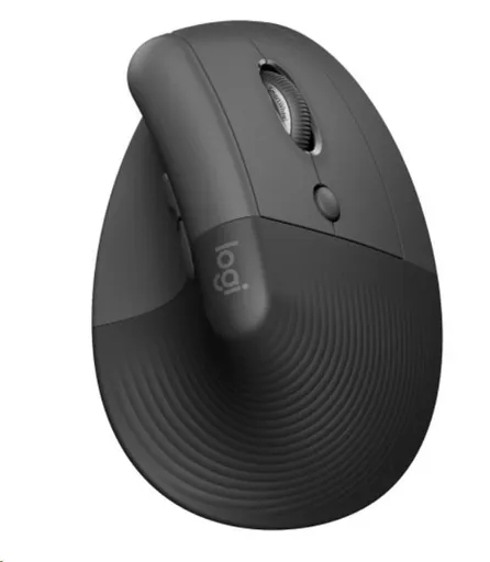 Logitech Lift Vertical Ergonomická myš, graphite/black