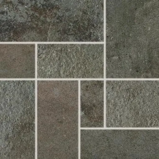 Dekor RAKO Como hnedočierna 30x30 cm mat DDP34694.1