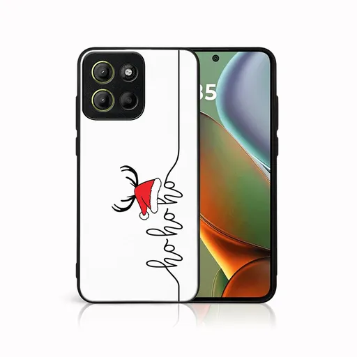 MY ART Kryt s vianočným dizajnom Motorola Moto G15 / Moto G15 Power HOHOHO (073)