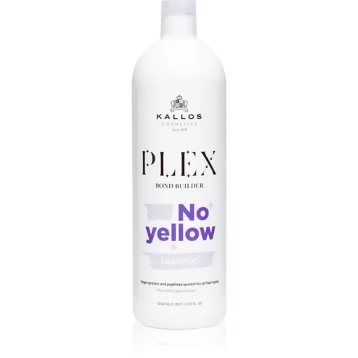 Kallos Plex No Yellow šampón neutralizujúci žlté tóny 1000 ml