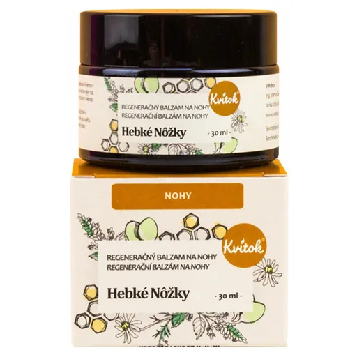 KVITOK Balzam na nohy Hebké nôžky 30 ml