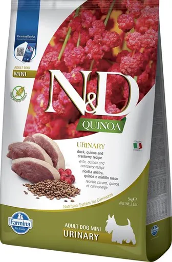 N&D dog Quinoa GF adult medium maxi duck & cranberry 5 kg