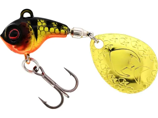 Westin nástraha dropbite tungsten spin tail jig bling perch - 2 cm 13 g