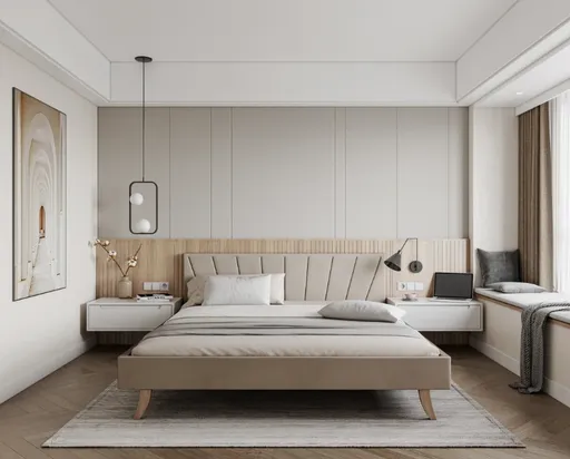 FDM Čalúnená manželská posteľ HEAVEN | 120 x 200 cm Farba: Béžová