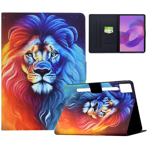 ART Zaklápacie puzdro Lenovo Idea Tab Pro COLORFUL LION