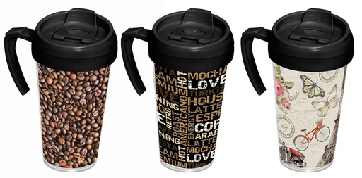 MAKRO - Hrnček 500ml s uškom rôzne motívy