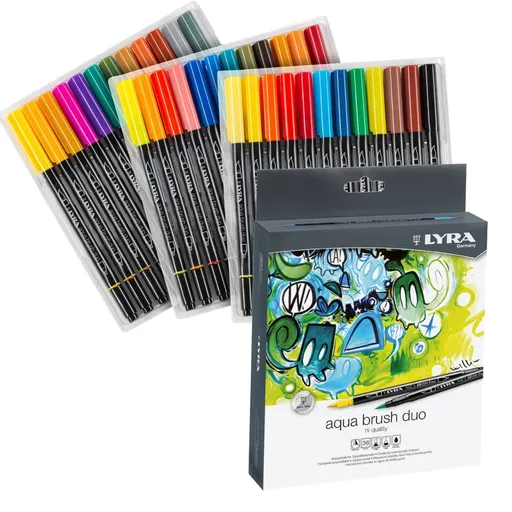 LYRA AQUA BRUSH DUO - DUO popisovače v sade 36 ks