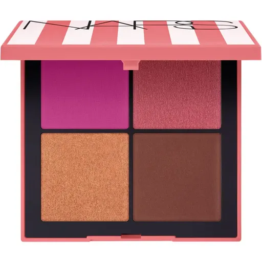 NARS Hot Escape Cheek Palette paletka na tvár odtieň DEEP 4x3.5 g