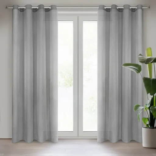 ArtFir Záves REBECCA K | sivá 140 x 250 cm