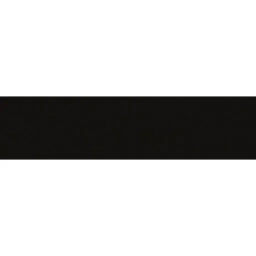 Obklad Ribesalbes Chic Colors negro 10x40 cm mat CHICC1025