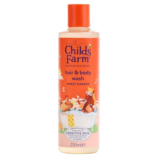 CHILDS FARM Umývacia emulzia na vlasy a telo sladký pomaranč 250 ml