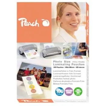PEACH laminovacia fólia 10x15 cm Laminating Pouch Photosize, 125mic, 100ks