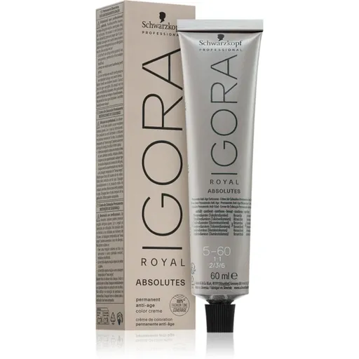 Schwarzkopf Professional IGORA Royal Absolutes farba na vlasy odtieň 5-60 Light Brown Chocolate Natural 60 ml
