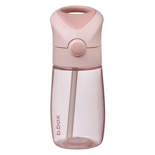 B.BOX Fľaša na pitie so slamkou Junior blush crush 380 ml