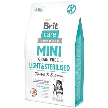 Brit Care mini grain free light & sterilised 2 kg (8595602521067)