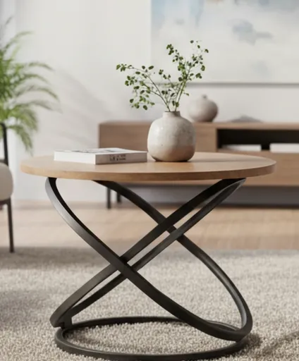 Signal Konferenčný stolík EOS D | dub / čierny mat