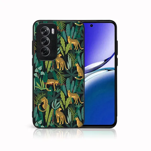 MY ART Ochranný kryt pre Oppo Reno12 5G LEOPARD (239)