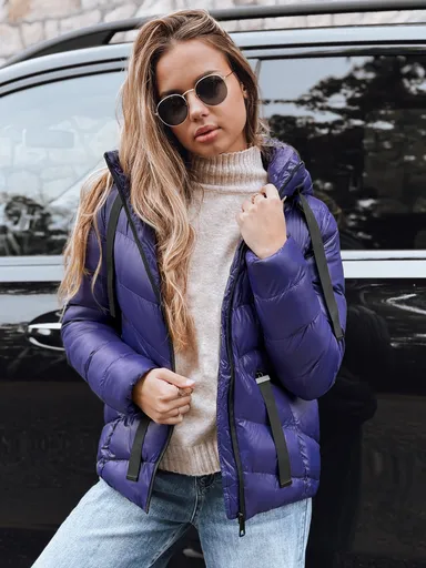 Granátová prešívaná bunda MALLA.