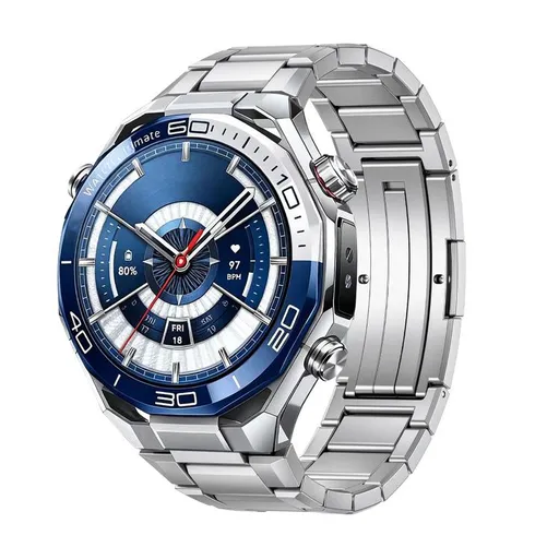 CLASSIC Kovový remienok pre Huawei Watch Ultimate 2 strieborný