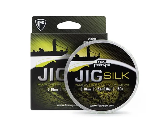 Fox rage splétaná šňůra jig silk 150 m - 0,10 mm 15 lb