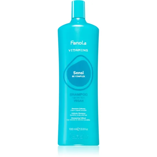 Fanola Vitamins Sensi Delicate Shampoo jemný čistiaci šampón s upokojujúcim účinkom 1000 ml