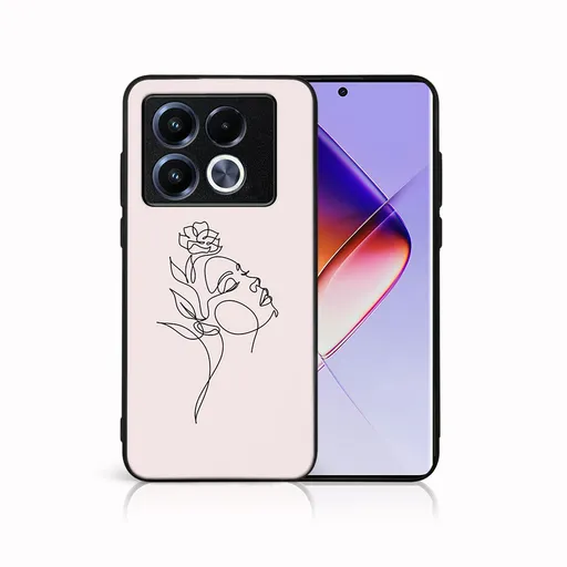 MY ART Ochranný kryt pre Infinix Note 40 Pro / 40 Pro+ 5G ROSE GIRL (198)