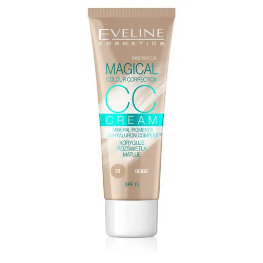 EVELINE COSMETICS Magical Correction - CC krém BEIGE 30 ml