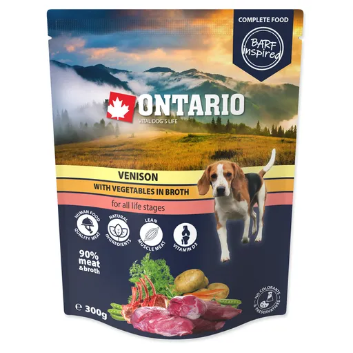 ONTARIO Vrecko zverina so zeleninou vo vývare 300 g