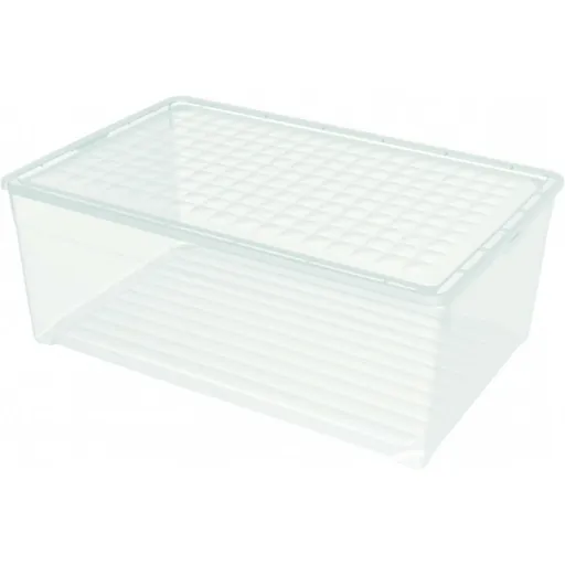 Curver Úložný box Textile 45 l, číra