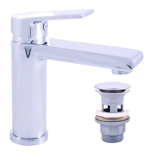 RAV SLEZÁK Colorado umývadlová batéria s výpusťou chróm CO129.5