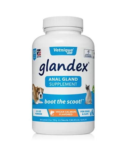 GLANDEX Powder pre psy a mačky 156 g