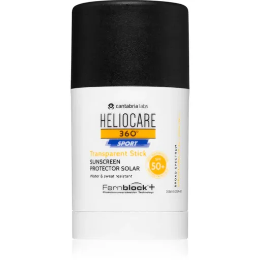 Heliocare 360° Sport Transparent Stick opaľovací krém v tyčinke SPF 50+ 25 g