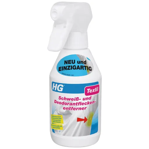 HG odstraňovač škvŕn od potu 250 ml HGOSPD