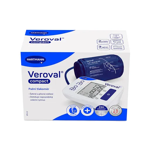 VEROVAL Compact ramenný tlakomer digitálny