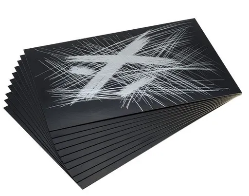 ESSDEE - Holografická škrabacia fólia 22,9 x 15,2 cm, 10 ks