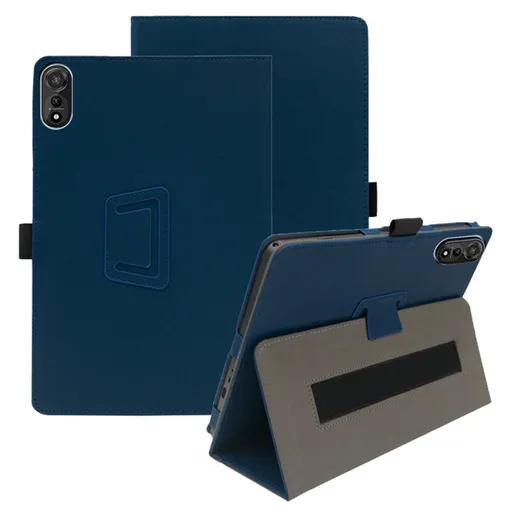 CLEVER Zaklápacie puzdro pre Blackview Mega 2 tmavomodré