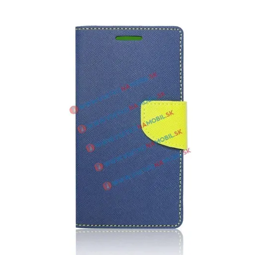 FANCY Peňaženkový obal Samsung Galaxy J2 2016 modrý