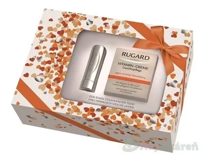 Rugard Vitamínový pleťový krém 100 ml + balzam na pery 4,35 g darčeková sada