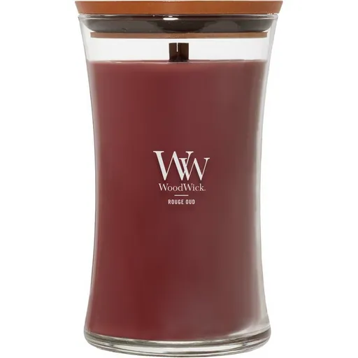 WoodWick Vonná sviečka váza veľká Rouge Oud, 609 g