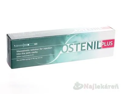 OSTENIL PLUS roztok viskoelastický, 40 mg/2 ml 1x1 ks