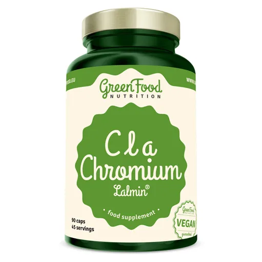 GREENFOOD NUTRITION CLA Chromium lalmin 90 kapsúl