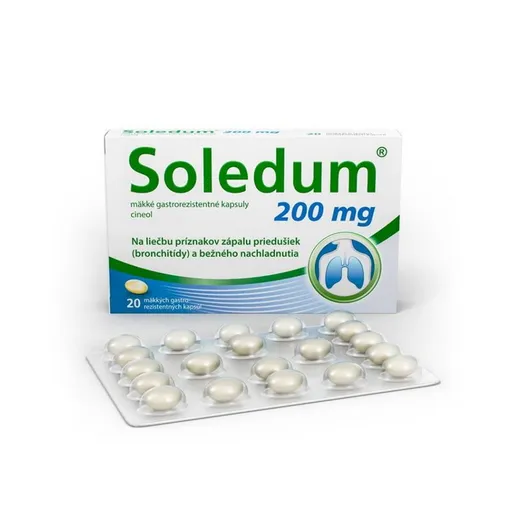 SOLEDUM 200 mg kapsuly 20 kusov