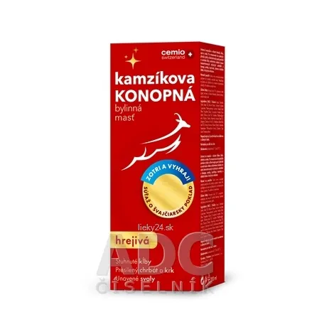 Cemio Kamzíkova konopná masť